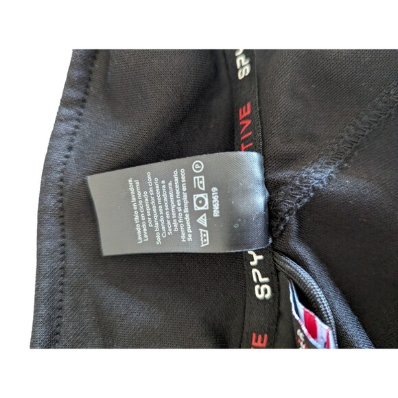 Spyder Lightweight Black Track-Style Jacket Full Zip - Men's Medium - Picture 9 of 9